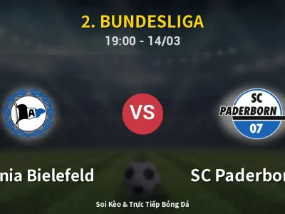 Kết Quả: Arminia Bielefeld 2-2 SC Paderborn 07 – Highlight & Bàn Thắng | 2. Bundesliga
