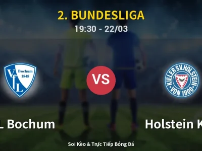 🔴 Trực Tiếp: VfL Bochum 2-3 Holstein Kiel – Link Xem 2. Bundesliga (Full HD)