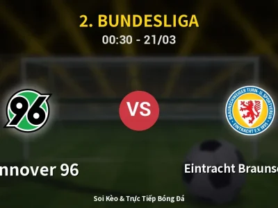 Kết Quả: Hannover 96 1-0 Eintracht Braunschweig – Highlight & Bàn Thắng | 2. Bundesliga