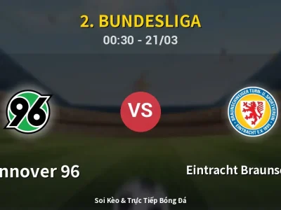 Kết Quả: Hannover 96 1-0 Eintracht Braunschweig – Highlight & Bàn Thắng | 2. Bundesliga