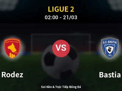 Kết Quả: Rodez 1-1 Bastia – Highlight & Bàn Thắng | Ligue 2