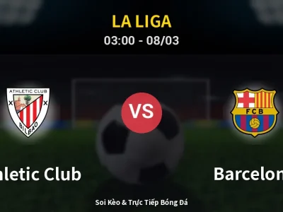 Kết Quả: Athletic Club 0-1 Barcelona – Highlight & Bàn Thắng | La Liga