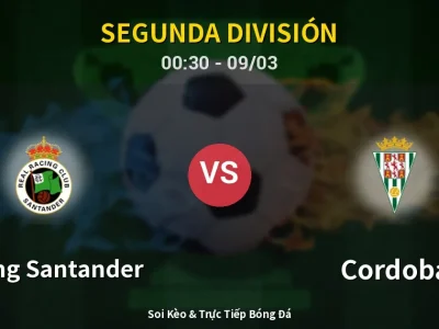 Kết Quả: Racing Santander 4-3 Cordoba – Highlight & Bàn Thắng | Segunda División