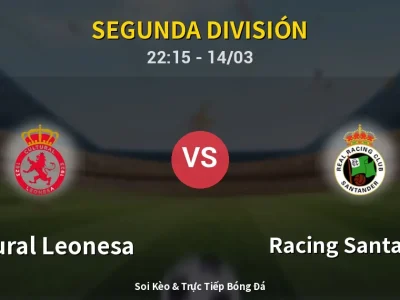 🔴 Trực Tiếp: Cultural Leonesa 0-0 Racing Santander – Link Xem Segunda División (Full HD)
