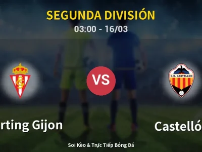 Soi Kèo Sporting Gijon vs Castellón – 03:00 16/03 | Nhận Định, Dự Đoán Tỷ Số