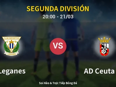 🔴 Trực Tiếp: Leganes 1-1 AD Ceuta FC – Link Xem Segunda División (Full HD)