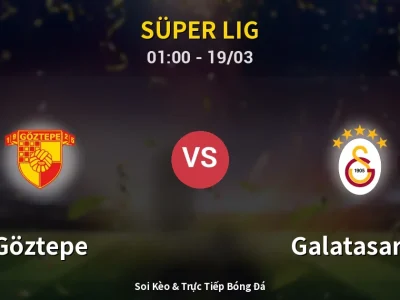 Soi Kèo Göztepe vs Galatasaray – 01:00 19/03 | Nhận Định, Dự Đoán Tỷ Số