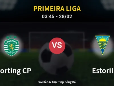 Kết Quả: Sporting CP 3-0 Estoril – Highlight & Bàn Thắng | Primeira Liga