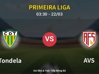 Kết Quả: Tondela 0-0 AVS – Highlight & Bàn Thắng | Primeira Liga
