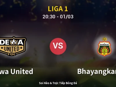 Kết Quả: Dewa United 0-2 Bhayangkara FC – Highlight & Bàn Thắng | Liga 1