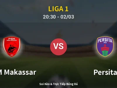 Kết Quả: PSM Makassar 2-4 Persita – Highlight & Bàn Thắng | Liga 1