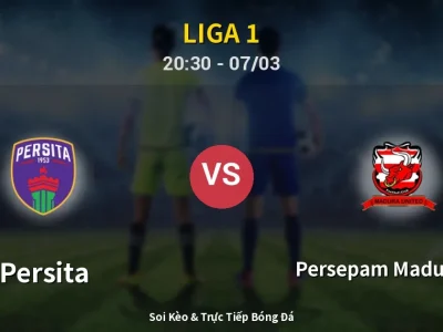 🔴 Trực Tiếp: Persita 4-1 Persepam Madura Utd – Link Xem Liga 1 (Full HD)