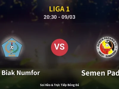 Kết Quả: PSBS Biak Numfor 0-2 Semen Padang – Highlight & Bàn Thắng | Liga 1