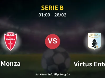 Kết Quả: Monza 2-0 Virtus Entella – Highlight & Bàn Thắng | Serie B