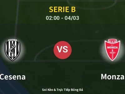 Kết Quả: Cesena 1-3 Monza – Highlight & Bàn Thắng | Serie B