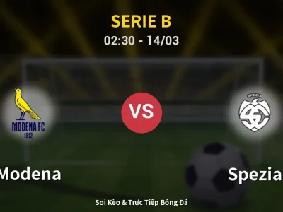 Kết Quả: Modena 3-0 Spezia – Highlight & Bàn Thắng | Serie B