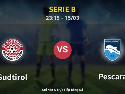 Soi Kèo Sudtirol vs Pescara – 23:15 15/03 | Nhận Định, Dự Đoán Tỷ Số