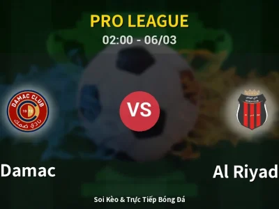 Kết Quả: Damac 3-0 Al Riyadh – Highlight & Bàn Thắng | Pro League