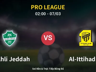 Kết Quả: Al-Ahli Jeddah 3-1 Al-Ittihad FC – Highlight & Bàn Thắng | Pro League