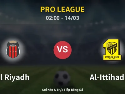 Kết Quả: Al Riyadh 3-1 Al-Ittihad FC – Highlight & Bàn Thắng | Pro League