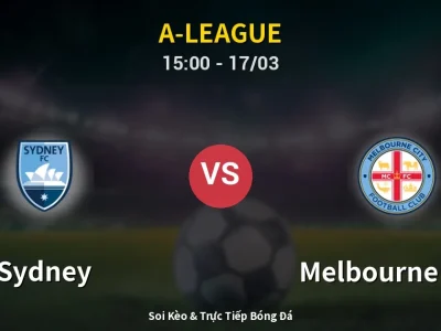 Kết Quả: Sydney 0-1 Melbourne City – Highlight & Bàn Thắng | A-League