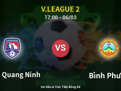 Kết Quả: Than Quang Ninh 1-1 Bình Phước – Highlight & Bàn Thắng | V.League 2