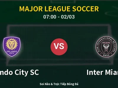 Kết Quả: Orlando City SC 2-4 Inter Miami – Highlight & Bàn Thắng | Major League Soccer