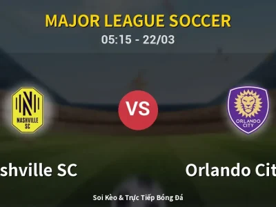 Kết Quả: Nashville SC 5-0 Orlando City SC – Highlight & Bàn Thắng | Major League Soccer