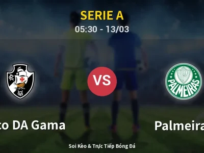Kết Quả: Vasco DA Gama 2-1 Palmeiras – Highlight & Bàn Thắng | Serie A