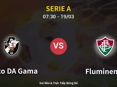 Kết Quả: Vasco DA Gama 3-2 Fluminense – Highlight & Bàn Thắng | Serie A
