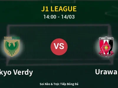 Soi Kèo Tokyo Verdy vs Urawa – 14:00 14/03 | Nhận Định, Dự Đoán Tỷ Số