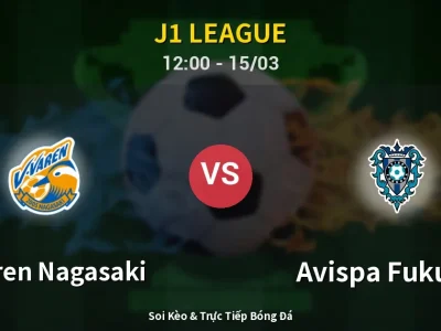 Kết Quả: V-varen Nagasaki 1-0 Avispa Fukuoka – Highlight & Bàn Thắng | J1 League