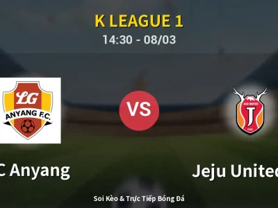 Kết Quả: FC Anyang 2-1 Jeju United FC – Highlight & Bàn Thắng | K League 1