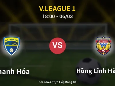 Kết Quả: Thanh Hóa 0-1 Hồng Lĩnh Hà Tĩnh – Highlight & Bàn Thắng | V.League 1