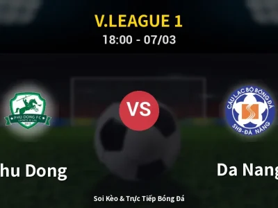 Kết Quả: Phu Dong 1-1 Da Nang – Highlight & Bàn Thắng | V.League 1