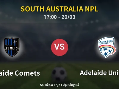 Kết Quả: Adelaide Comets 0-1 Adelaide United II – Highlight & Bàn Thắng | South Australia NPL