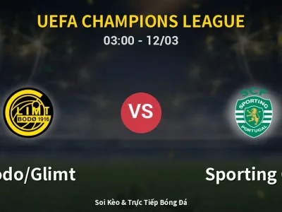 Kết Quả: Bodo/Glimt 3-0 Sporting CP – Highlight & Bàn Thắng | UEFA Champions League
