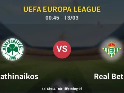 Kết Quả: Panathinaikos 1-0 Real Betis – Highlight & Bàn Thắng | UEFA Europa League