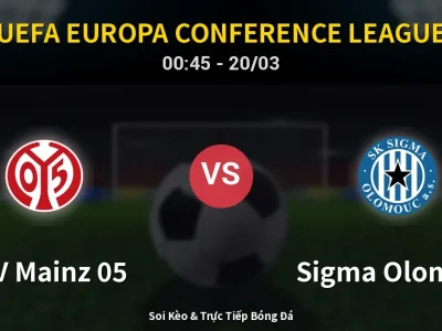 Kết Quả: FSV Mainz 05 2-0 Sigma Olomouc – Highlight & Bàn Thắng | UEFA Europa Conference League