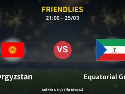 Soi Kèo Kyrgyzstan vs Equatorial Guinea – 21:00 25/03 | Nhận Định, Dự Đoán Tỷ Số