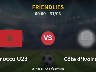 Kết Quả: Morocco U23 0-0 Côte d’Ivoire U20 – Highlight & Bàn Thắng | Friendlies
