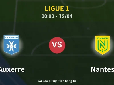 Kết Quả: Auxerre 0-0 Nantes – Highlight & Bàn Thắng | Ligue 1