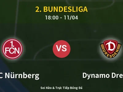Soi Kèo 1. FC Nürnberg vs Dynamo Dresden – 18:00 11/04 | Nhận Định, Dự Đoán Tỷ Số