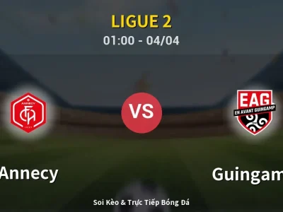 Kết Quả: Annecy 1-0 Guingamp – Highlight & Bàn Thắng | Ligue 2
