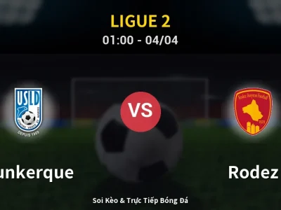 Kết Quả: Dunkerque 1-1 Rodez – Highlight & Bàn Thắng | Ligue 2