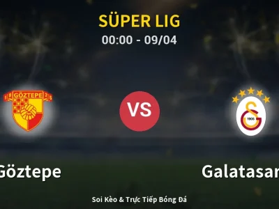 Kết Quả: Göztepe 1-3 Galatasaray – Highlight & Bàn Thắng | Süper Lig