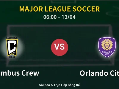 Kết Quả: Columbus Crew 1-1 Orlando City SC – Highlight & Bàn Thắng | Major League Soccer
