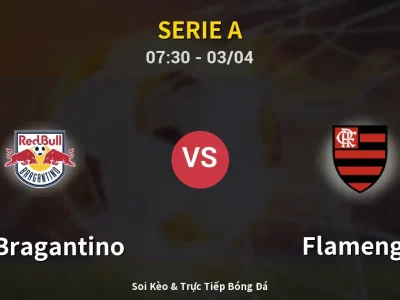 Kết Quả: RB Bragantino 3-0 Flamengo – Highlight & Bàn Thắng | Serie A
