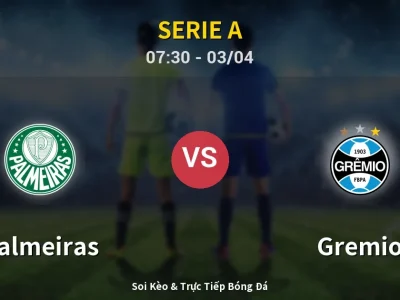 Kết Quả: Palmeiras 2-1 Gremio – Highlight & Bàn Thắng | Serie A