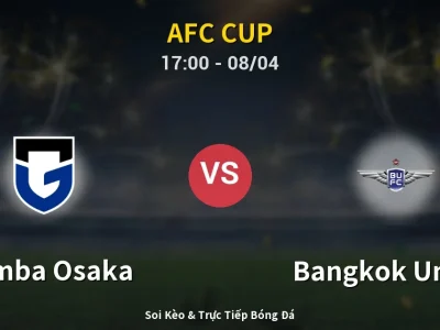 Kết Quả: Gamba Osaka 0-1 Bangkok United – Highlight & Bàn Thắng | AFC Cup